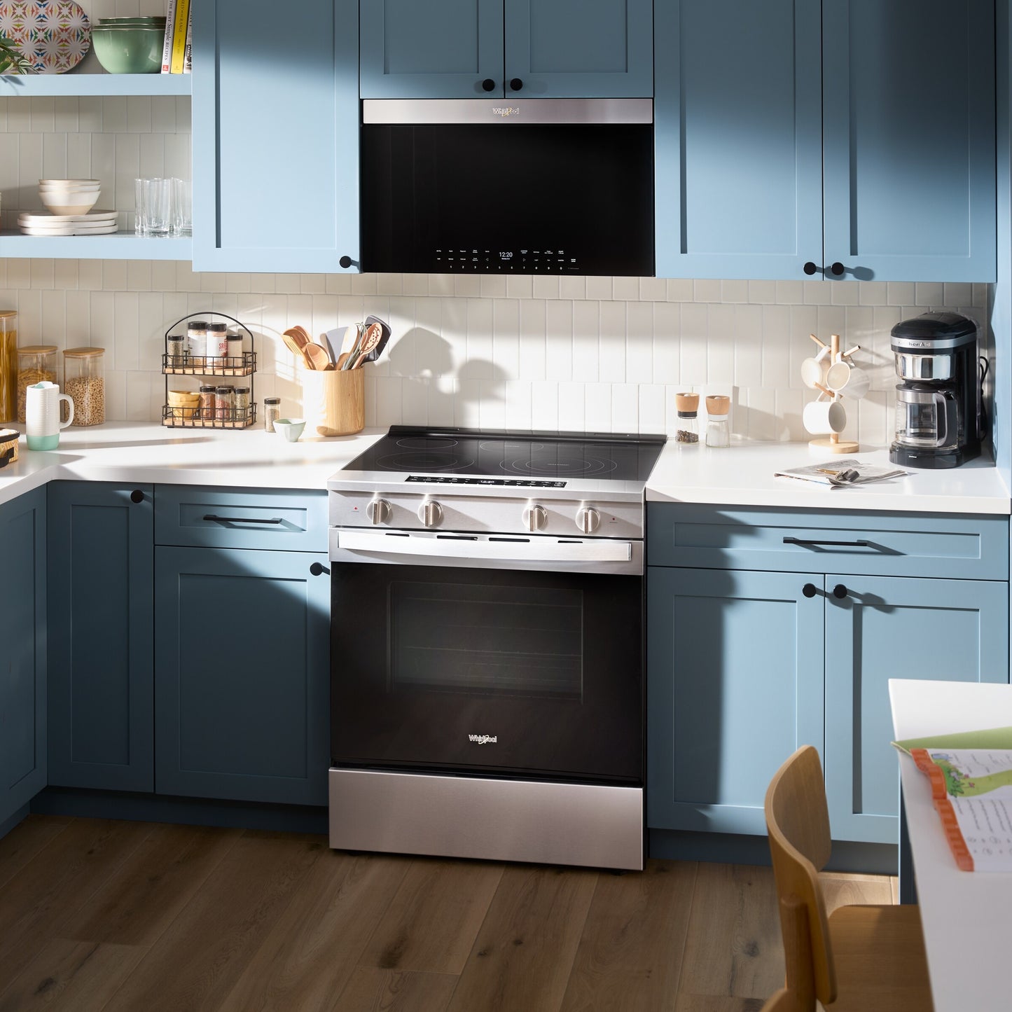 Air Fry Over-the-Range Microwave with Advanced Sensing Technology