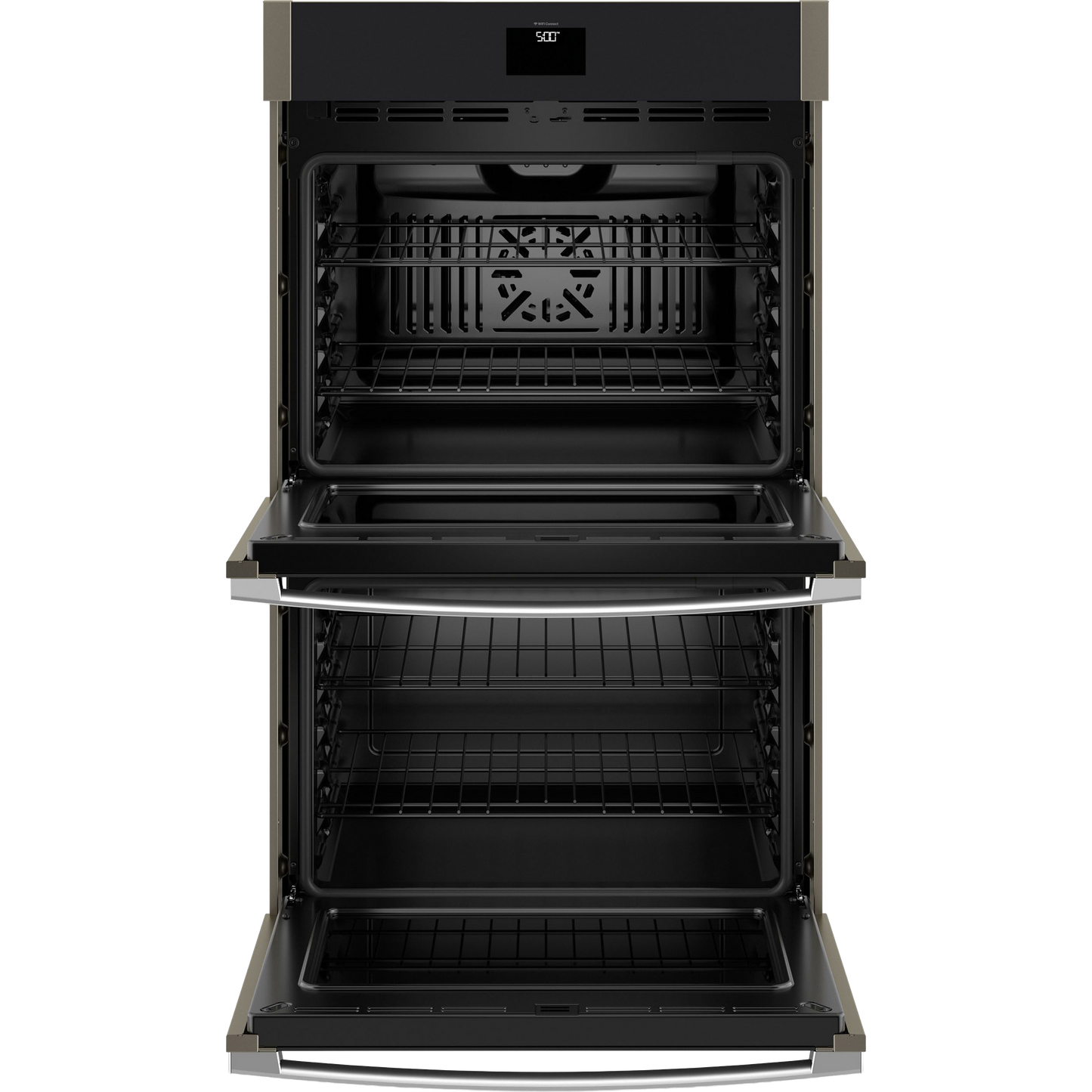 GE® 30" Smart Built-In Self-Clean Convection Double Wall Oven with No Preheat Air Fry