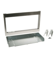 27-inch built-in stainless steel trim kit for kitchen appliances, designed for easy installation in home improvement projects