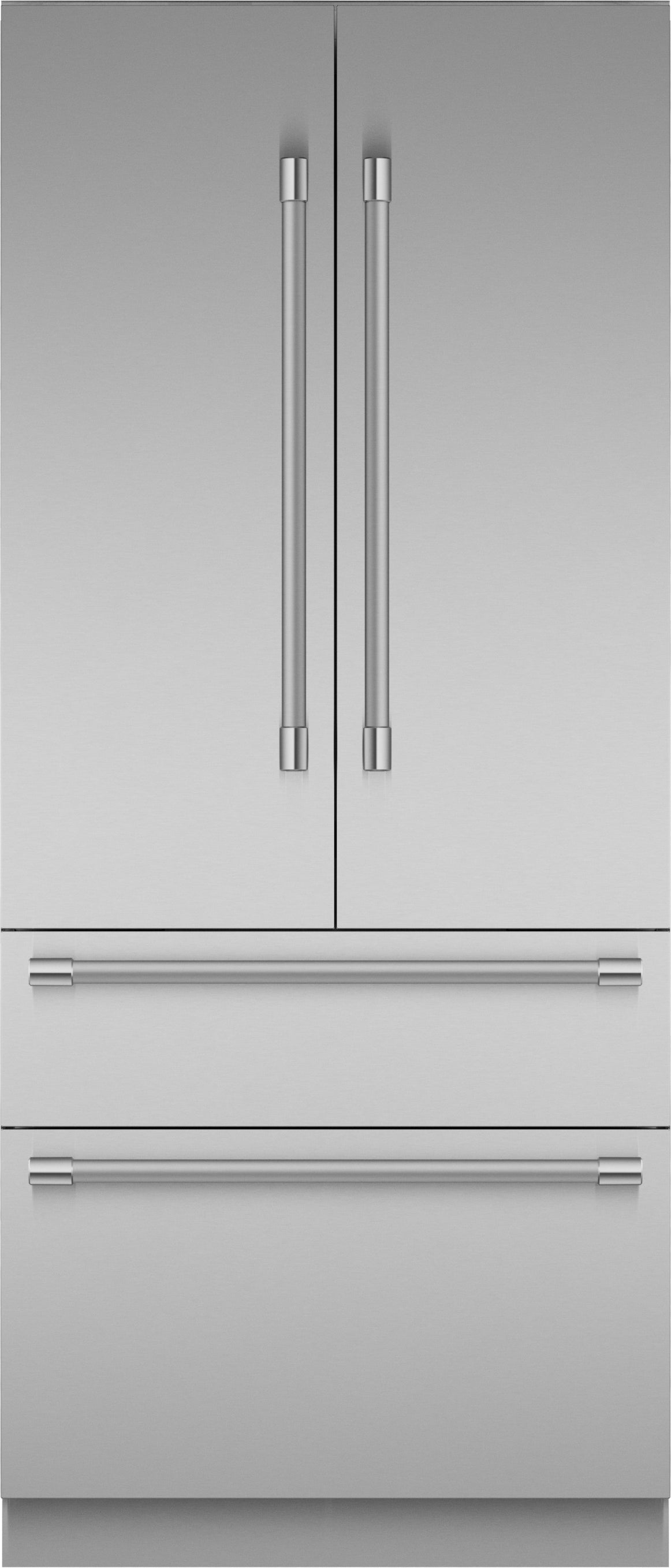 Freedom®, Built-in French Door Bottom Freezer, 36'', Stainless Steel