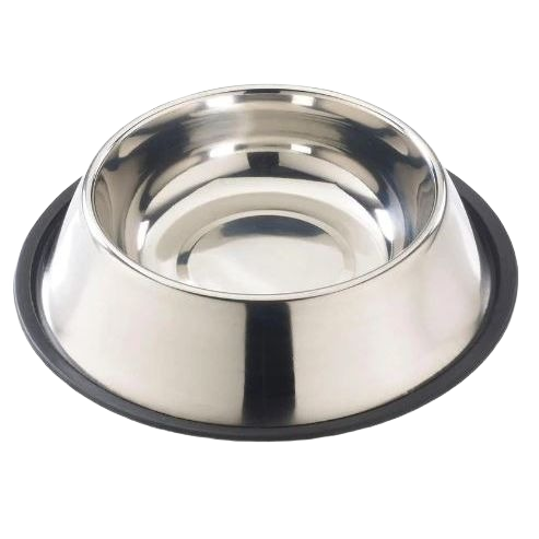 24 oz stainless steel pet dish with reflective interior and removable non-slip base from Pet & Animal collection under $50
