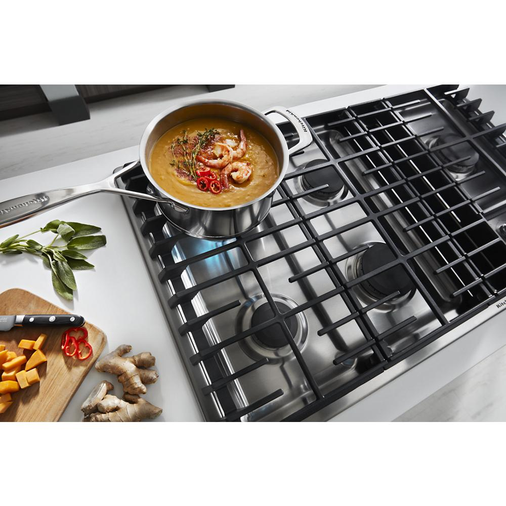 36" 5 Burner Gas Downdraft Cooktop