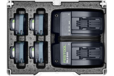 Festool 578946 Energy Set SYS 18V 4xTBX4/TCL6DUO