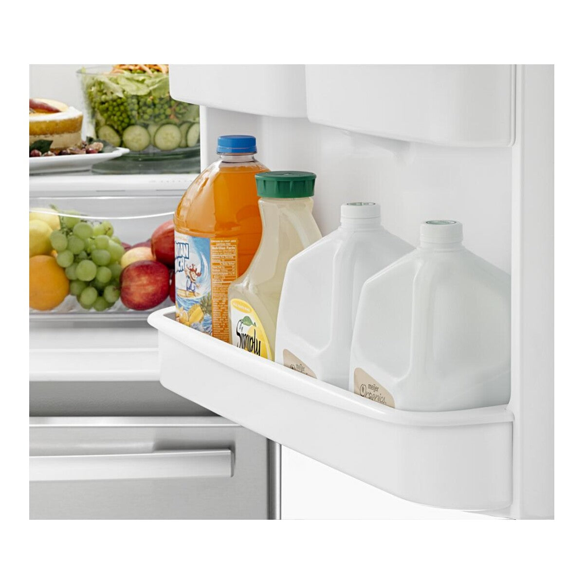 Amana® by Whirlpool Corp. 33-Inch Bottom-Freezer Refrigerator with EasyFreezer™ Pull-Out Drawer — 22 Cu. Ft.