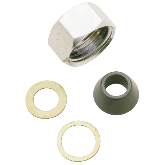 Do it Best 1/2 in. x 3/8 in. Slip-Joint Nut Set