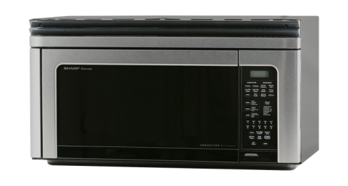 Compact stainless steel convection microwave with digital control panel for cooking from Over the Range Microwaves collection