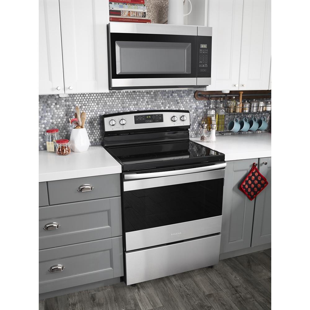 1.6 Cu. Ft. Over-the-Range Microwave with Add 0:30 Seconds