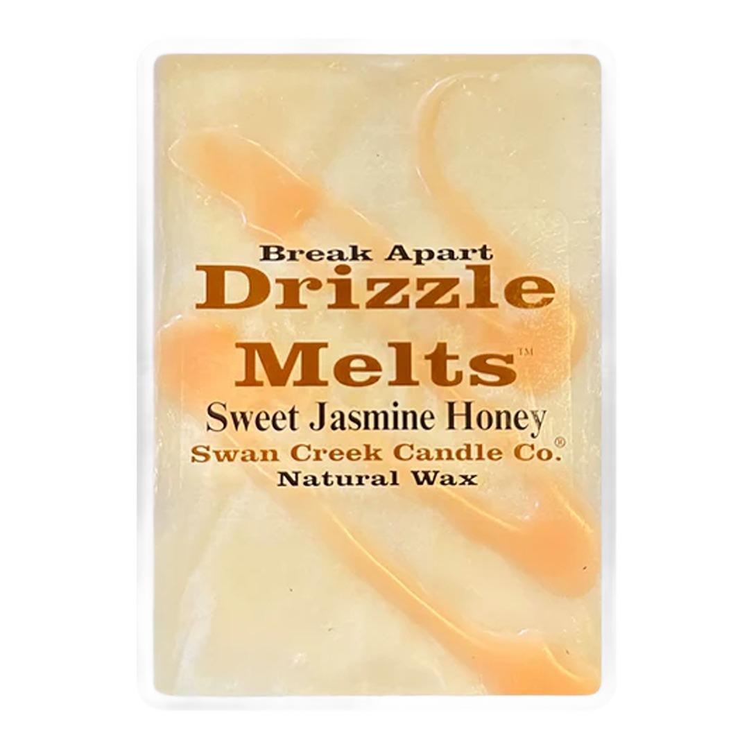 Natural wax melts with sweet jasmine honey scent for home decor and accents under $50 collection use