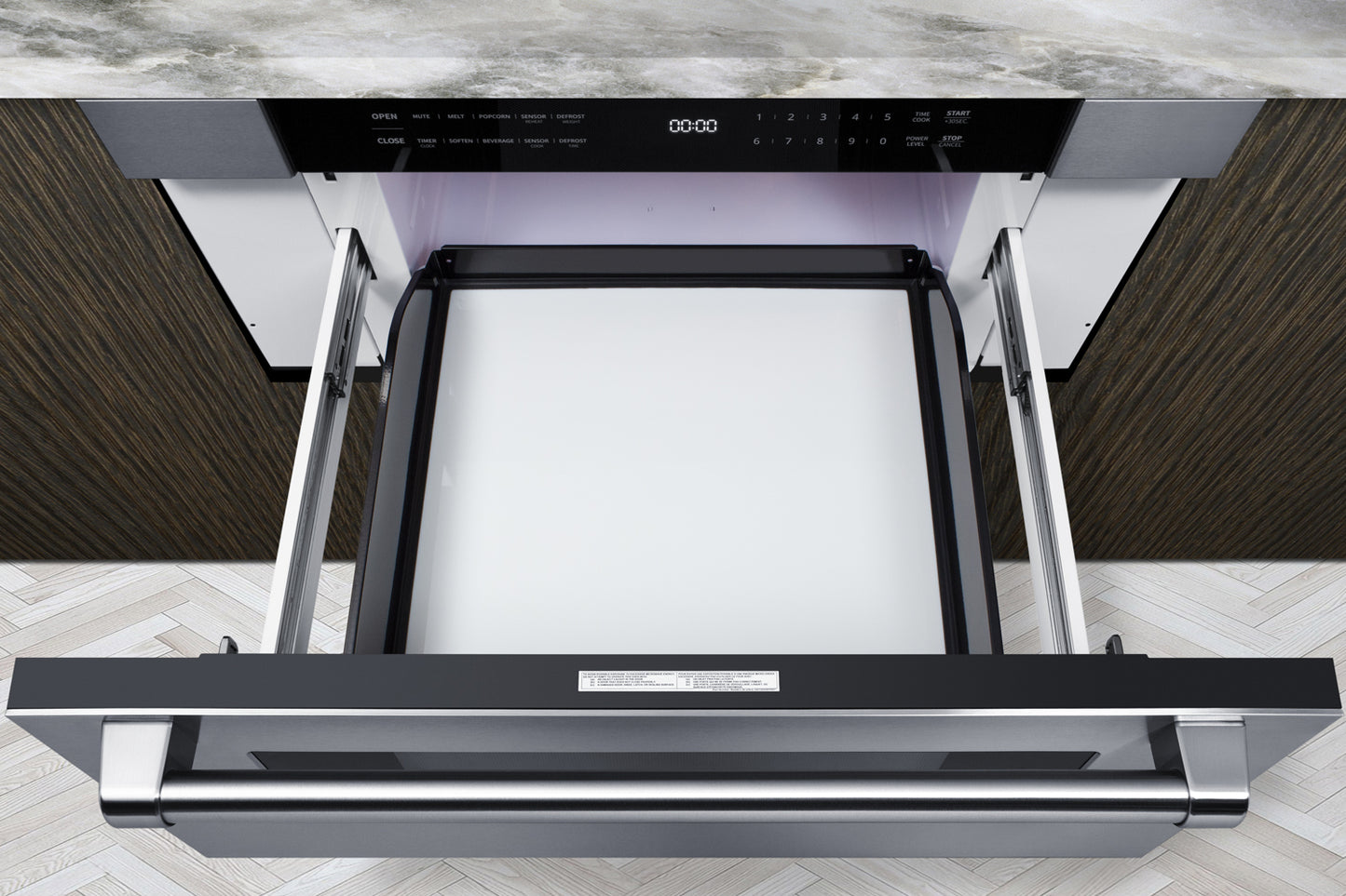 30" Wide Built-In Drawer Microwave
