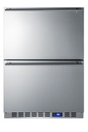 24" Wide Built-In 2-Drawer All-Refrigerator