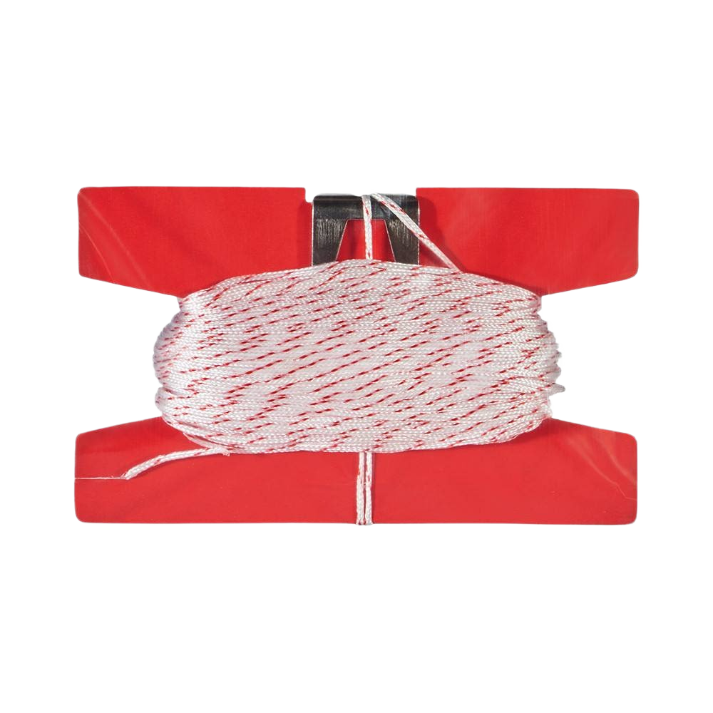 Replacement fine chalk line in white and red braided nylon for hand and woodworking measuring tools under $50 collections