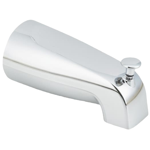Do it Best 5-1/2" Chrome Bathtub Spout with Diverter