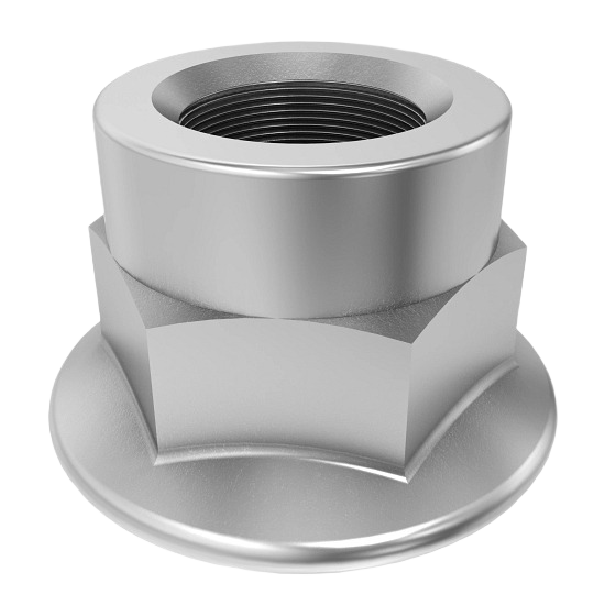 John Deere 14M7400 M10 Hexagonal Flange Lock Nut, 5-Pack