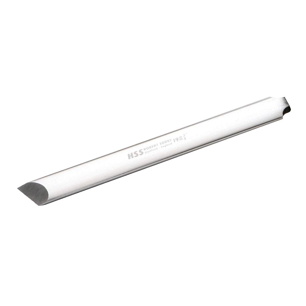 Oval skew blade turning tool with high-speed steel construction, part of woodworking tools under $50 collection