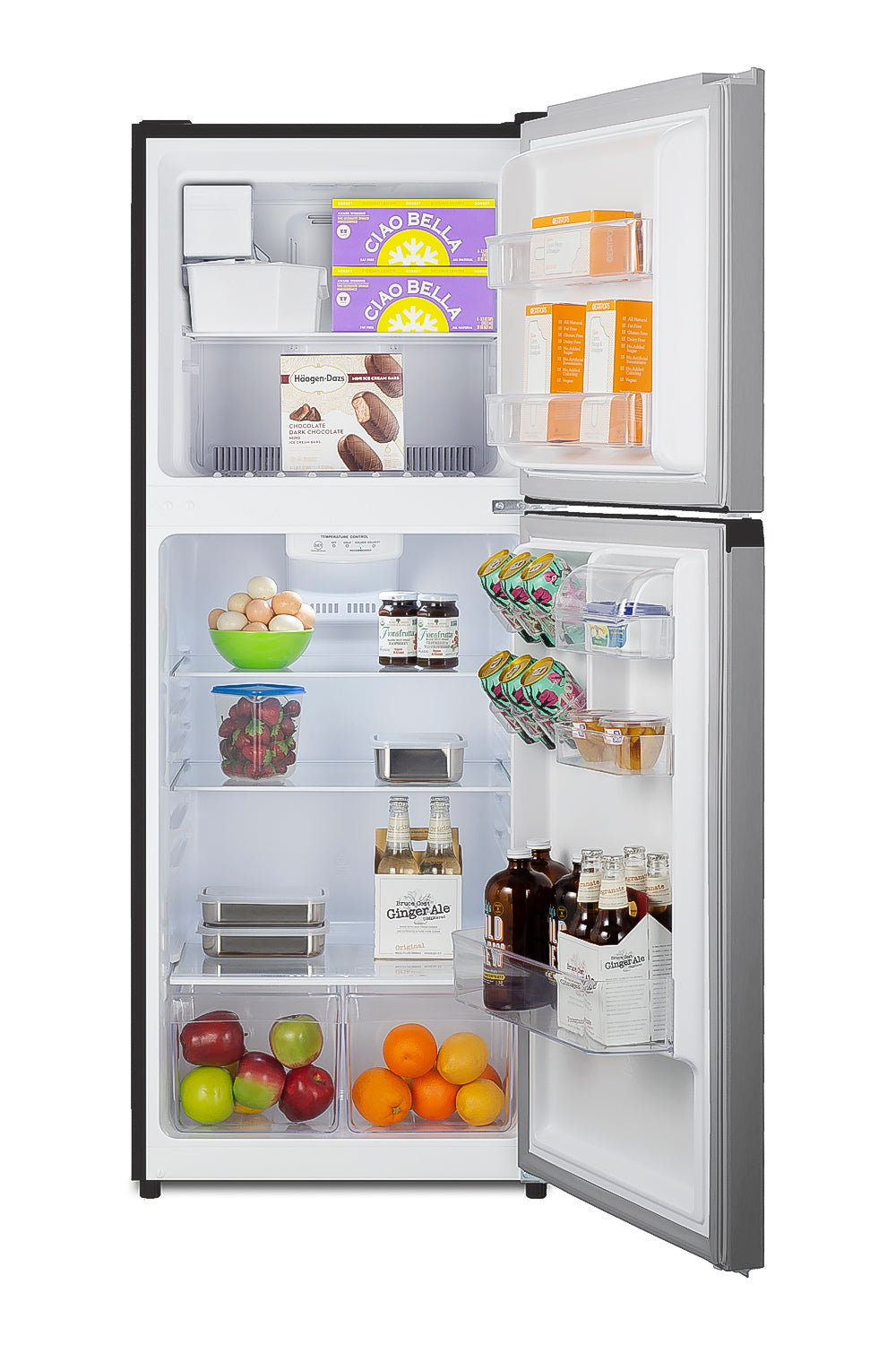 24" Wide Top Mount Refrigerator-Freezer with Icemaker