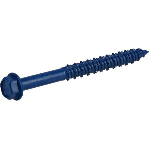 Blue hex-head bolt for hardware and fastener needs in lumber and building materials under $100 collection