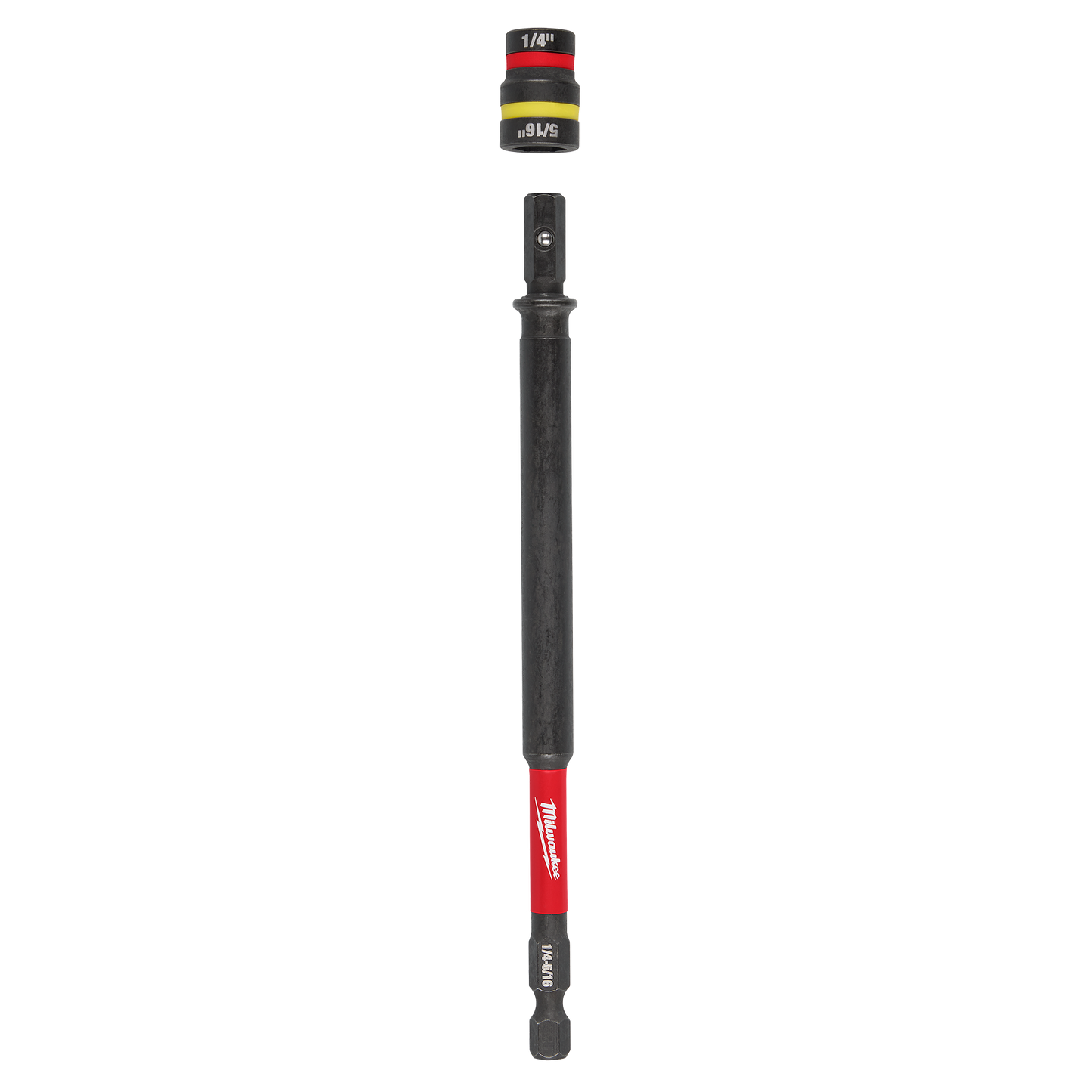 Milwaukee SHOCKWAVE™ Impact Duty 1/4” and 5/16” x 6” QUIK-CLEAR™ 2-in-1 Magnetic Nut Driver