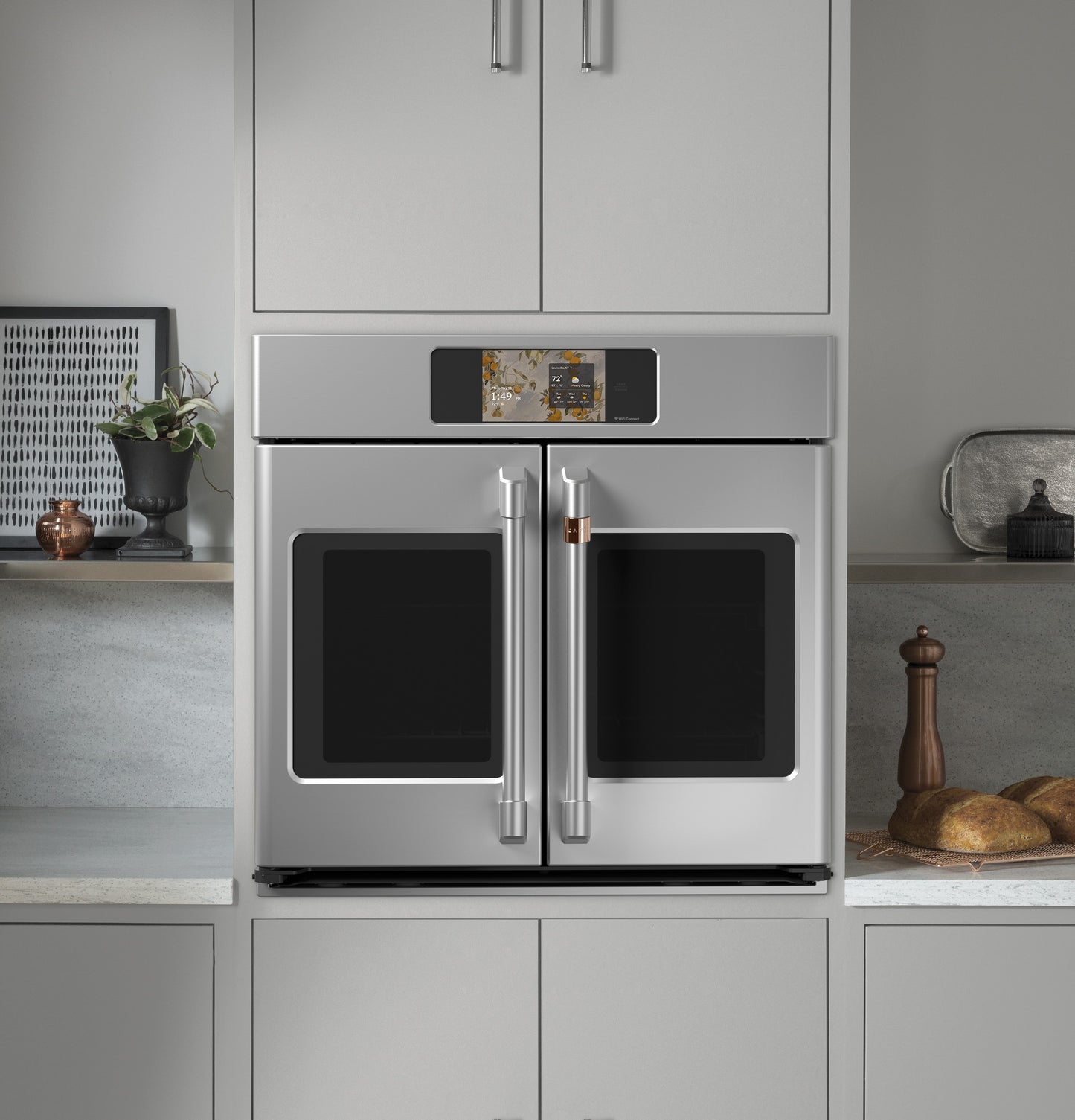 CAFÉ™ Professional Series 30" Smart Built-In Convection French-Door Single Wall Oven