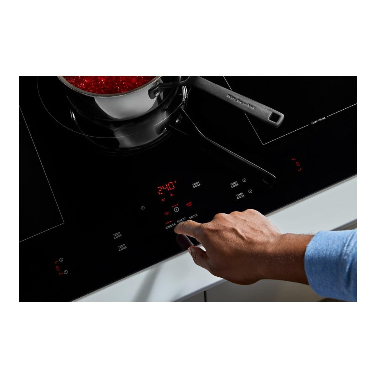 30" Temp Cook™ Induction Cooktop with 5 Cooking Zones