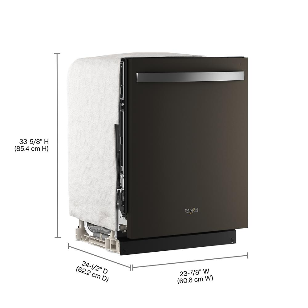 Whirlpool® 24-Inch Top Control Dishwasher with Total Coverage Wash and Auto Open Air Dry in Fingerprint Resistant Stainless Steel