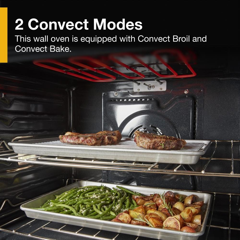 5.7 Cu. Ft. Smart Combo Wall Oven with Air Fry