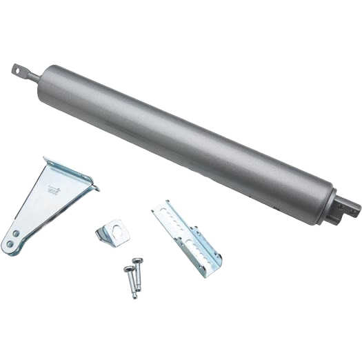 Aluminum heavy-duty pneumatic door closer with mounting bracket and hardware for door accessories under $50 collections