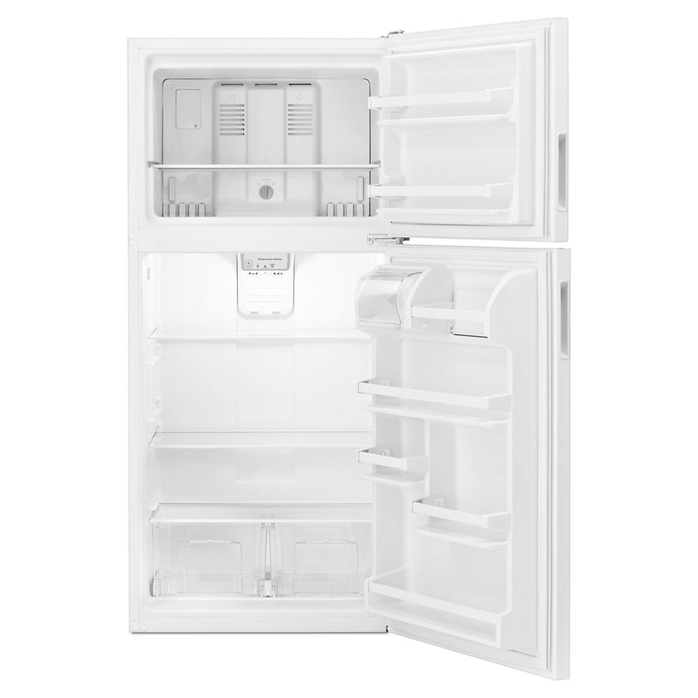 30-inch Amana® Top-Freezer Refrigerator with Glass Shelves