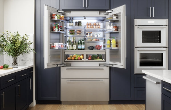 Freedom®, Built-in French Door Bottom Freezer,  Masterpiece®, Stainless Steel