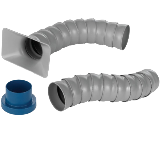 Record Power 2.5" Posable Hose Assembly Complete
