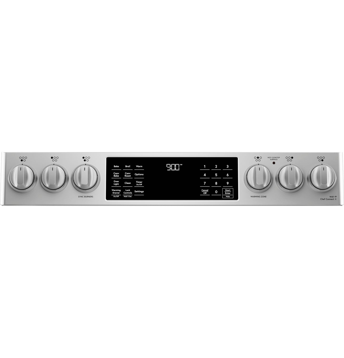 CAFÉ™ 30" Smart Slide-In, Front-Control, Induction and Convection Range with In-Oven Camera