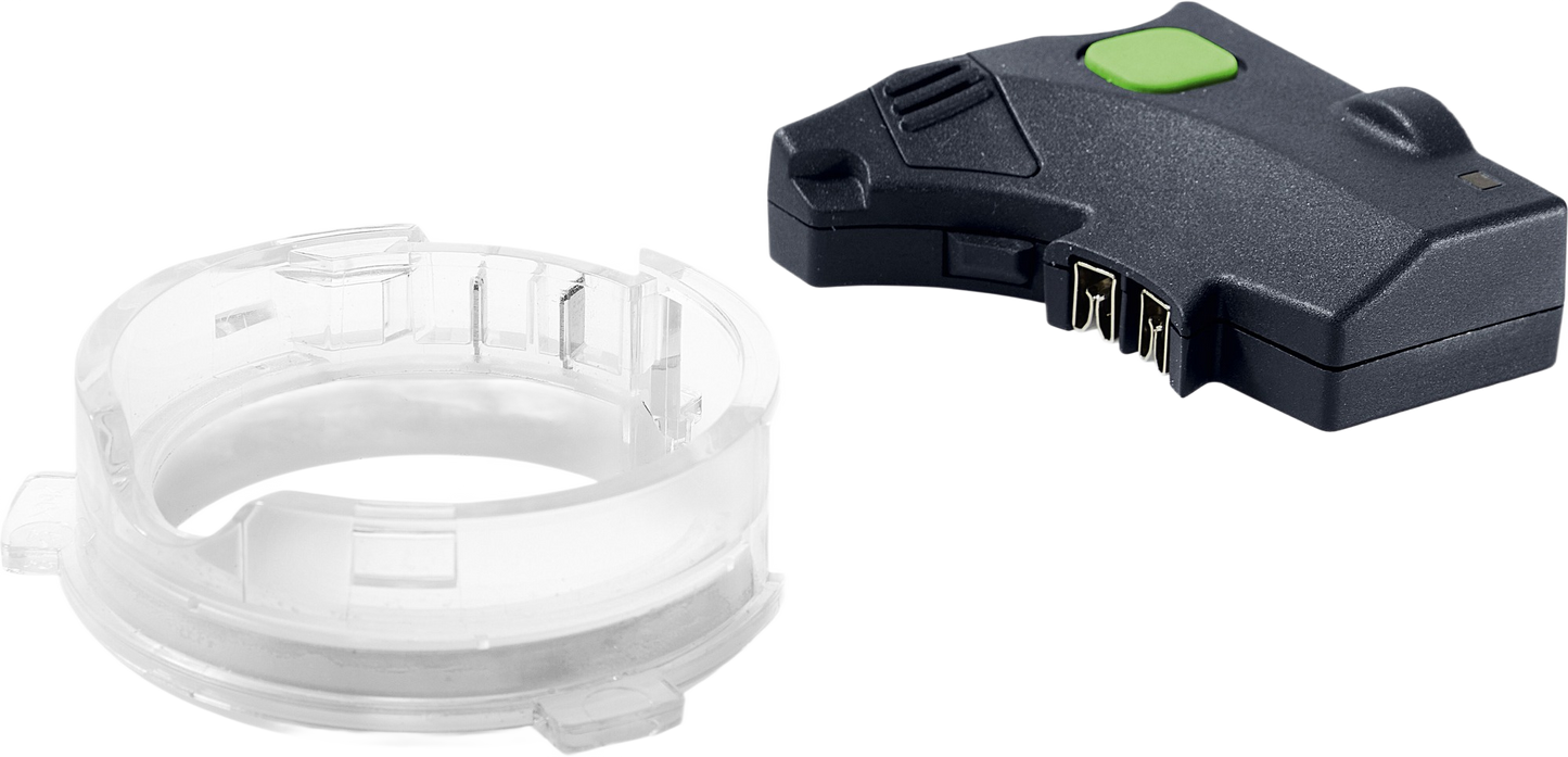 Festool light module with integrated LED ring and clear mounting base for woodworking tool accessories under $100 collections