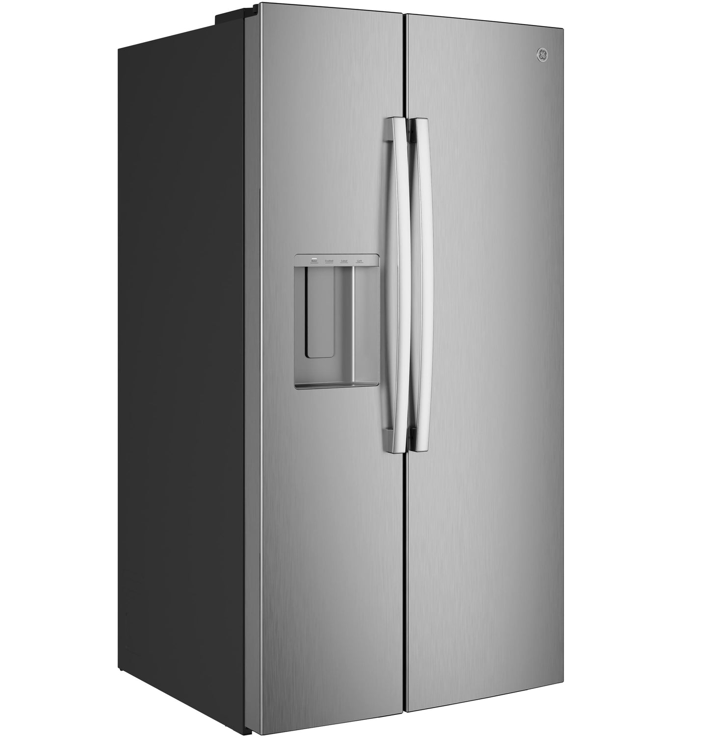 GE® 27.9 Cu. Ft. Side-By-Side Refrigerator with Extra Tall Dispenser and In-Door Icemaker