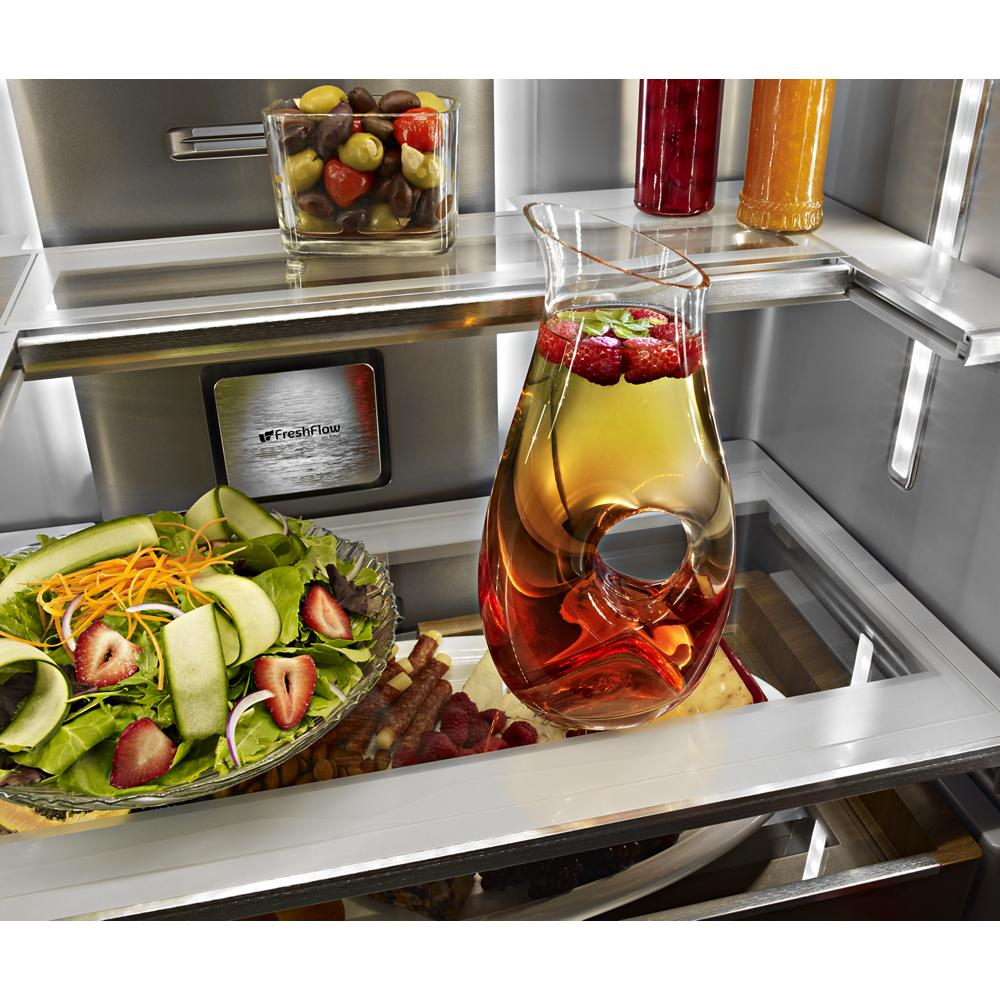 23.8 cu. ft. 36" Counter-Depth French Door Platinum Interior Refrigerator with PrintShield™ Finish