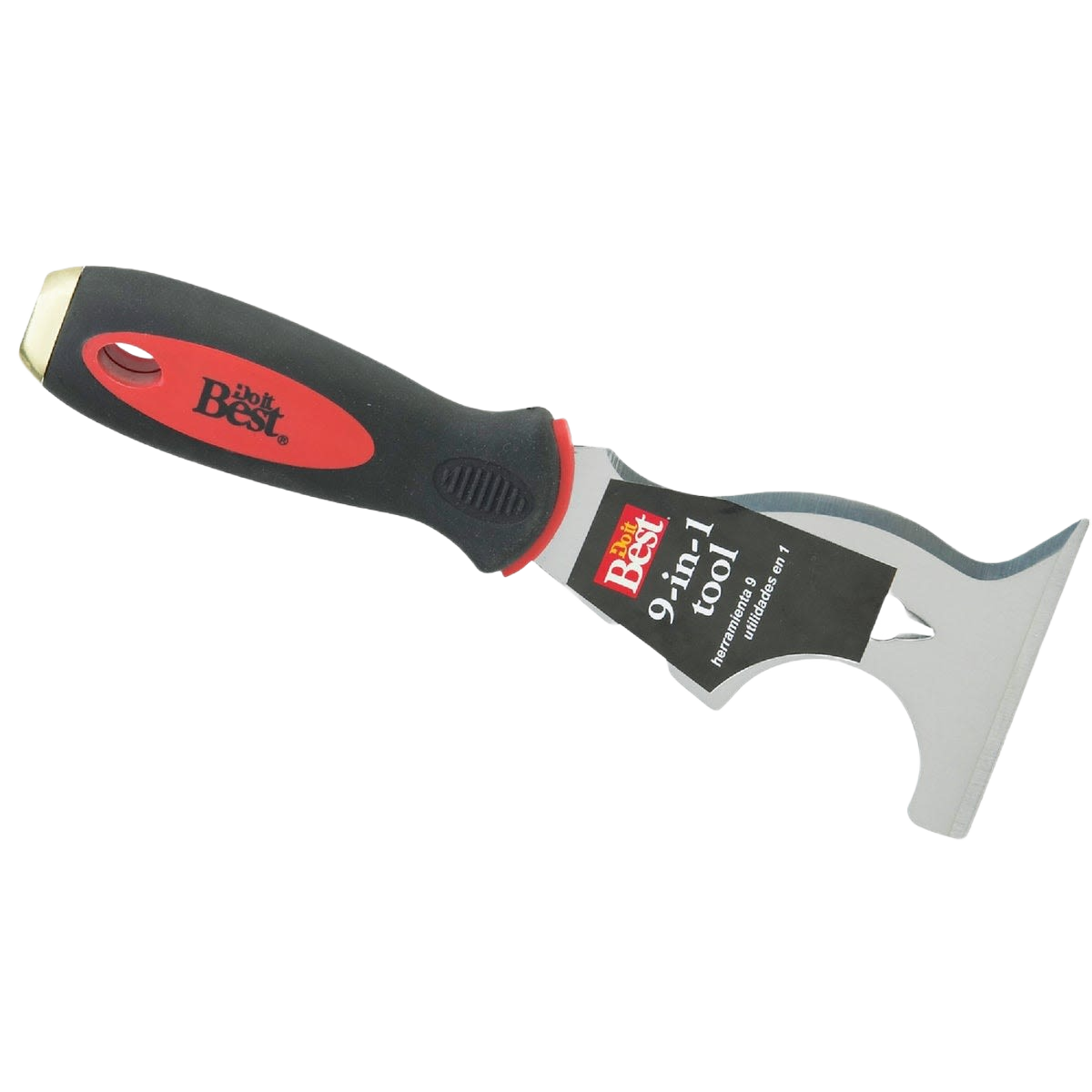 Multi-purpose painter’s tool with ergonomic grip for scraping, spreading, and cleaning in home improvement projects under $50