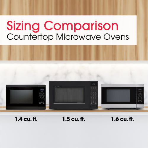 1.4 CF Countertop Microwave Oven