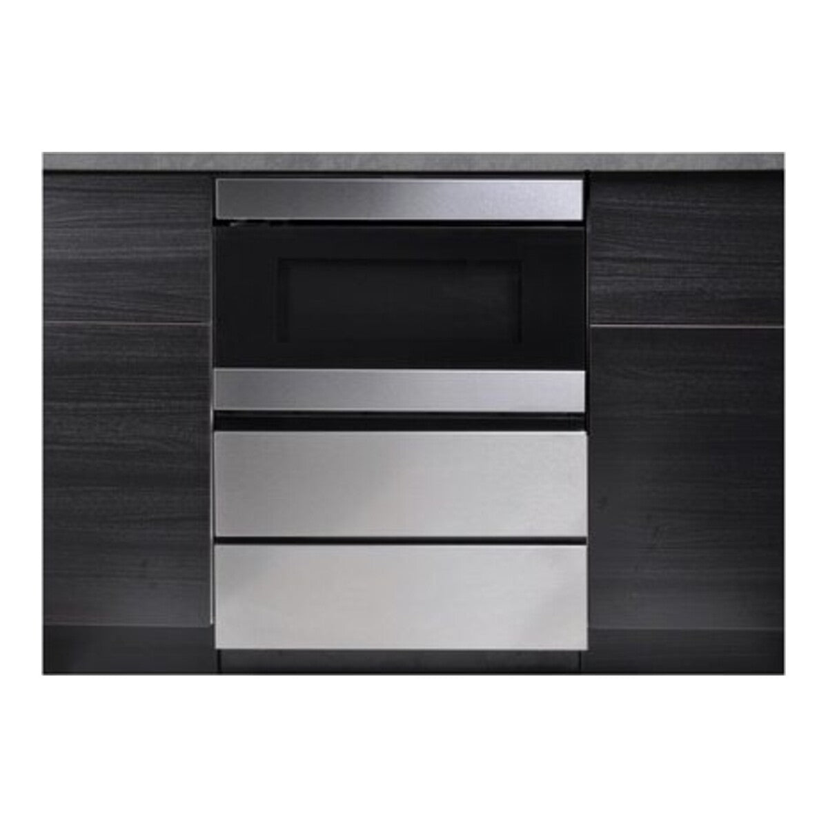 24" Under-the-Counter Drawer Pedestal, Panel Ready