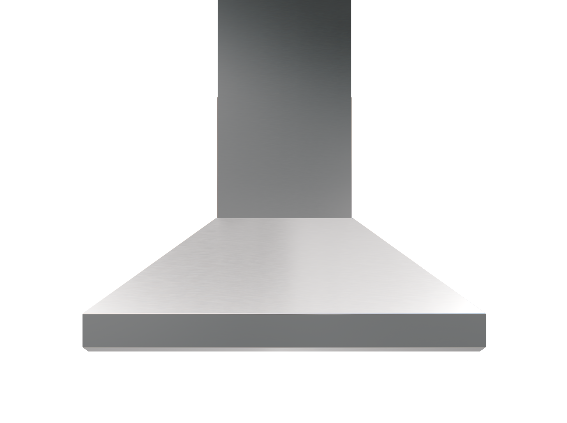 Stainless steel island range hood with sleek angular design from Kitchen & Kitchenware and Island Range Hoods collections