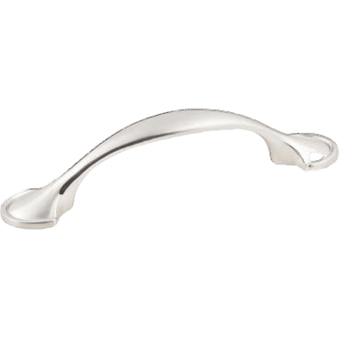 Satin nickel 3-inch round ends handle pull for cabinetry and furniture in hardware and home improvement collections under $50