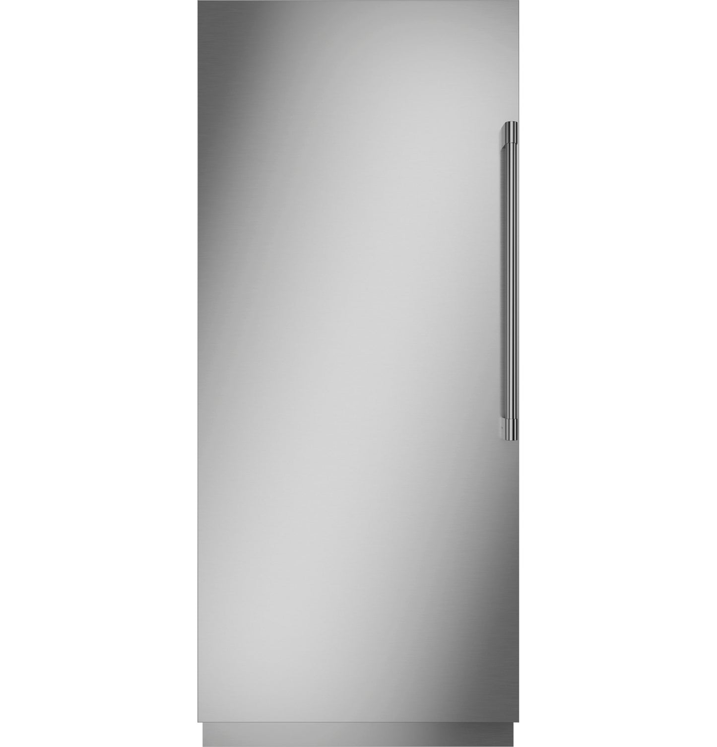 36" stainless steel integrated column freezer with panel-ready design from appliances and kitchenware collection