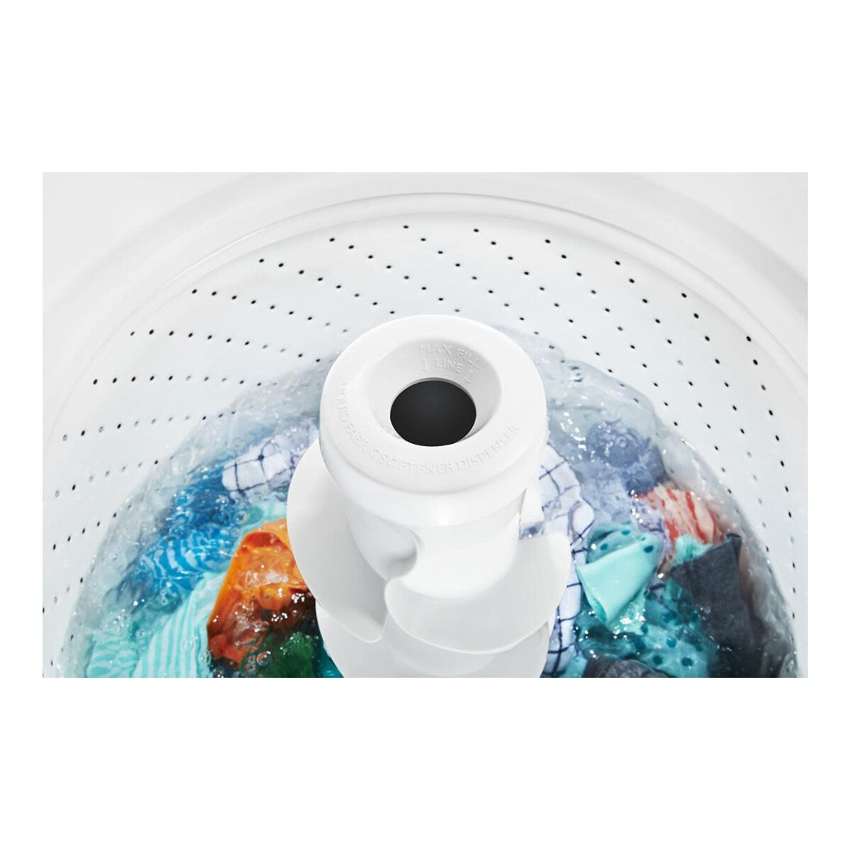 3.5 cu.ft Electric Stacked Laundry Center 9 Wash cycles and AutoDry™
