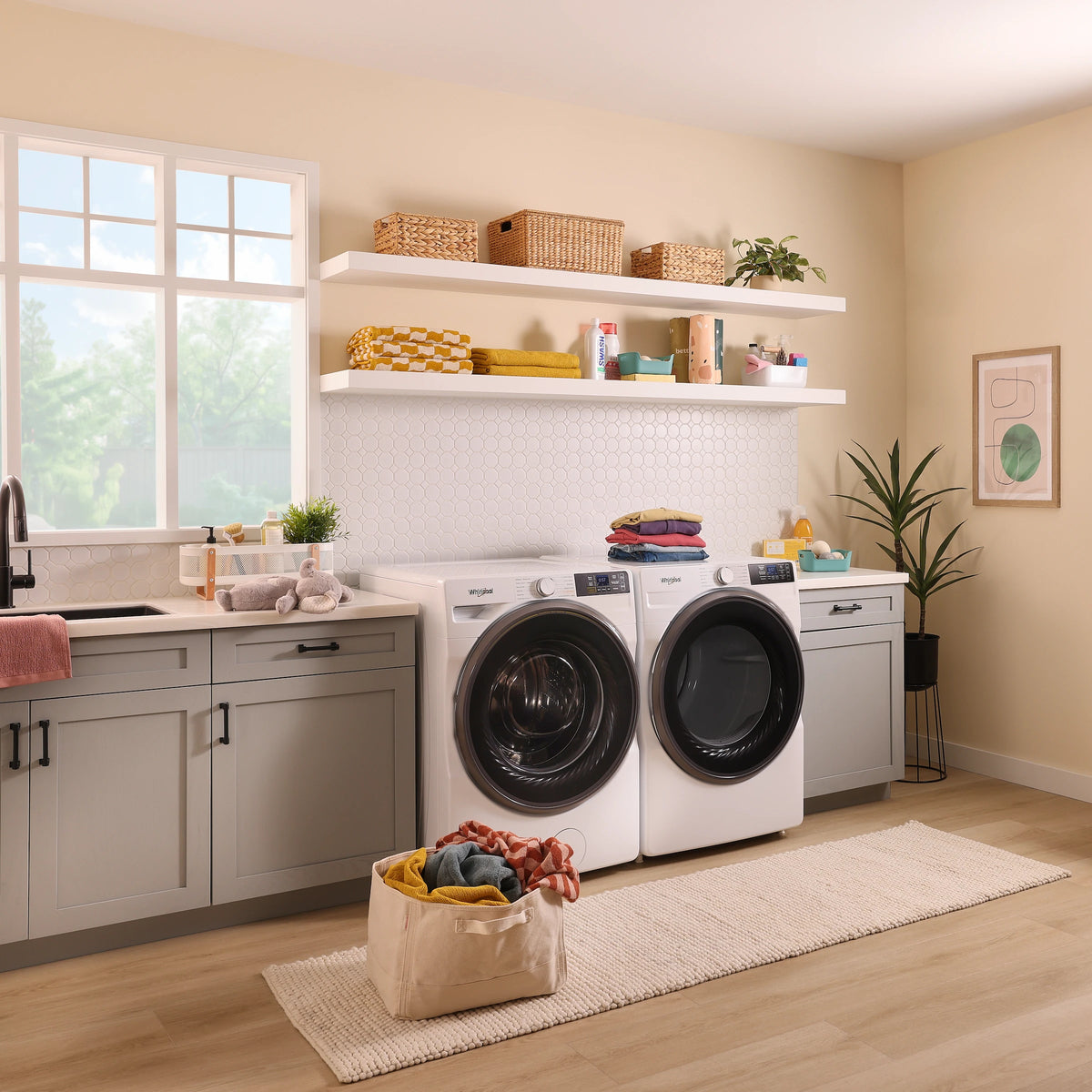 4.5 cu. ft. Smart Front Load ENERGY STAR® Washer with FreshFlow™ Vent System