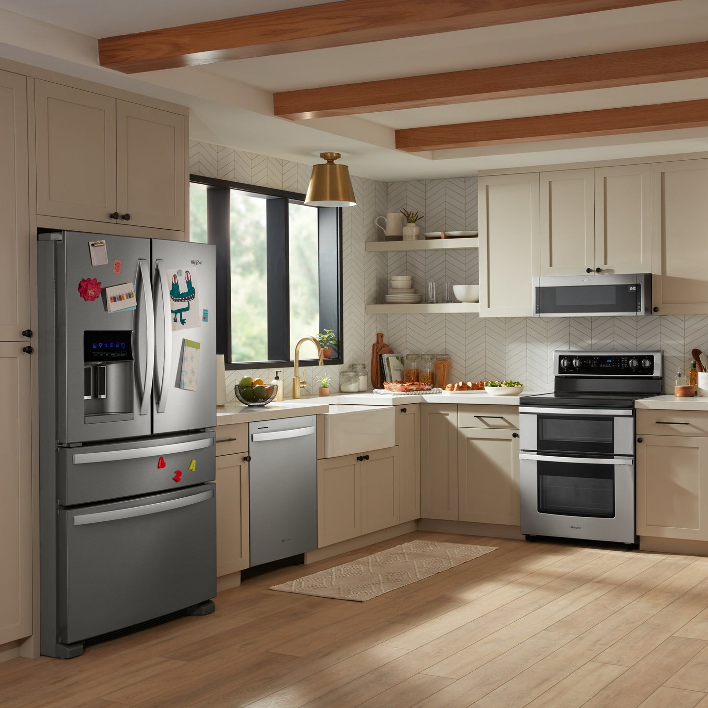 1.1 cu. ft. Low Profile Microwave Hood Combination