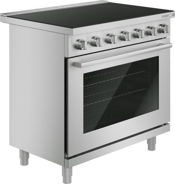 500 Series, Induction freestanding range, 36'', Stainless Steel