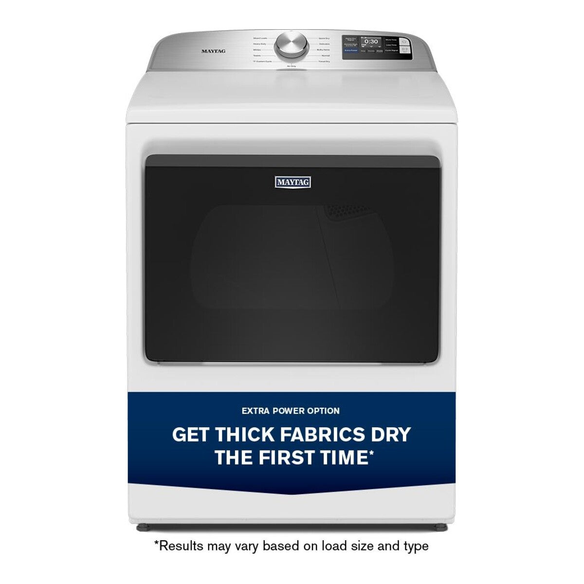 7.4 Cu. Ft. Top Load Gas Dryer with Extra Power and Advanced Moisture Sensing