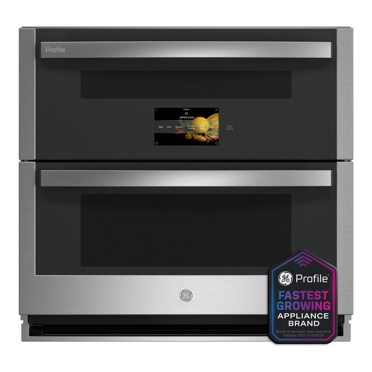 GE Profile™ 30" Smart Built-In Twin Flex Convection Wall Oven