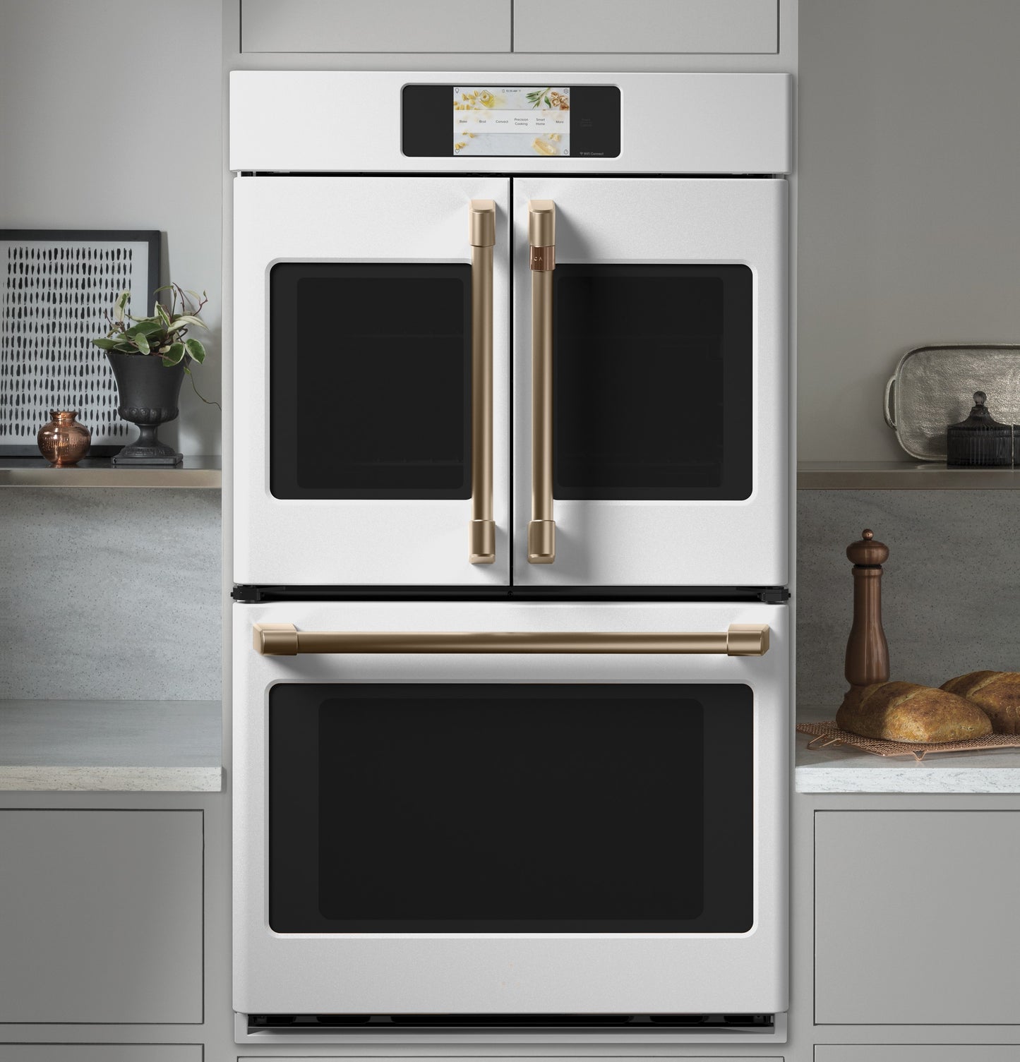 CAFÉ™ Professional Series 30" Smart Built-In Convection French-Door Double Wall Oven