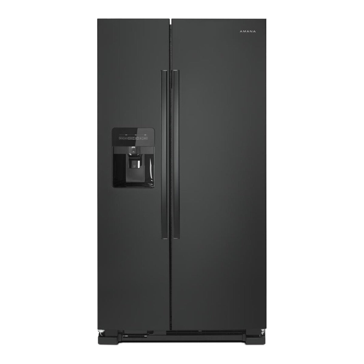 33-inch Side-by-Side Refrigerator with Dual Pad External Ice and Water Dispenser