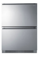 24" Wide 2-Drawer Refrigerator-Freezer, ADA Compliant