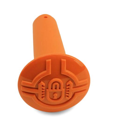 Orange differential lock pedal knob designed for John Deere equipment in parts and under $50 collections
