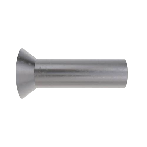 Metal brake pad rivet for outdoor power tools and equipment maintenance or repair tasks